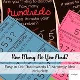 How Many Do You Need?  A Place Value Strategy Activity