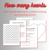 How Many Hearts Valentines Spatial Activity