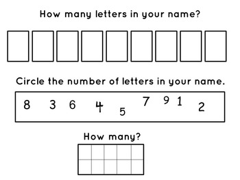 Preview of How Many Letters In Your Name