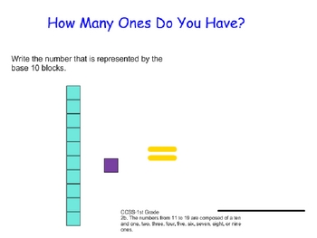 Preview of How Many Ones Do You Have-recognizing 11-19 