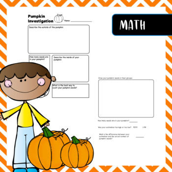 How Many Seeds in a Pumpkin? Book Companion & Seed Counting Activity