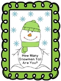 How Many Snowmen Tall Are You? A Winter Measurement & Grap