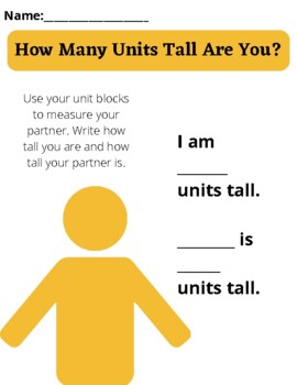 Preview of How Many Units Tall?
