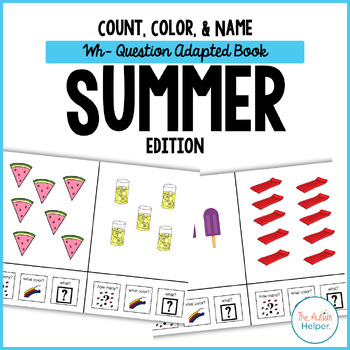 Adapted Color Books - Practice Colors & Build Vocabulary with