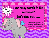 How Many Words in a Sentence?