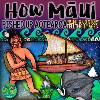 Preview of How Maui pulled up New Zealand {Storytelling Images}