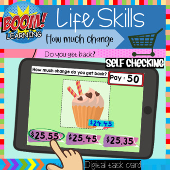 Preview of How Much Change Do You Get Back? Functional Life Skills on Bakery Store