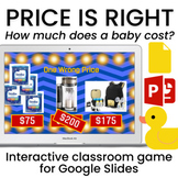 How Much Do Babies Cost Virtual Price is Right Game cost o