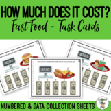 How Much Does It Cost? Fast Food Task Cards