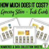 How Much Does It Cost? Grocery Store Task Cards