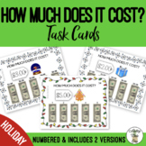 How Much Does It Cost? Holiday Task Cards
