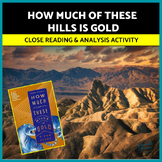 How Much of These Hills is Gold Activity C Pam Zhang