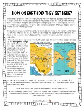 Preview of How On Earth Did They Get HERE? (Landbridge Theory explanation)