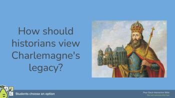 Preview of How Should History View Charlemagne? Source Analysis Bias PearDeck 