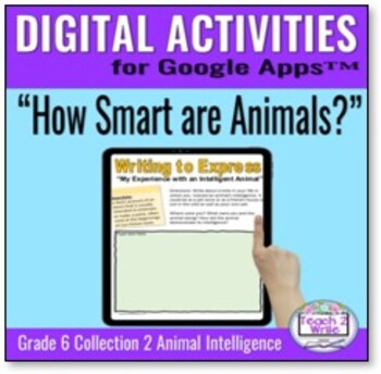 Preview of How Smart are Animals Digital Activities Collections Grade 6