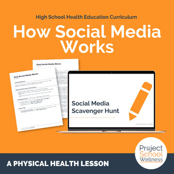 Preview of How Social Media Works | Social Media Literacy Lesson Plan for Health
