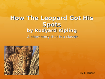 how the leopard got his spots short story