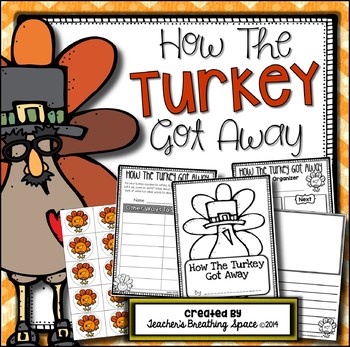 Preview of How The Turkey Got Away  |  A Turkey Escape Narrative Writing Book Project