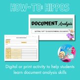 How-To: AP Document Analysis Lesson (Digital or Print)