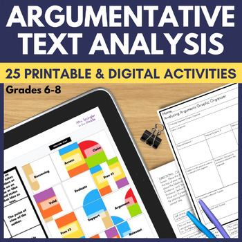 Preview of How To Analyze An Argument Unit - Evaluate Arguments - Elements of an Argument