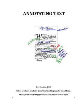 Preview of How To Annotate Text