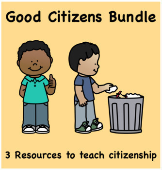 How To Be A Good Citizen: Citizenship Behavior Lessons and Discussion  Activities