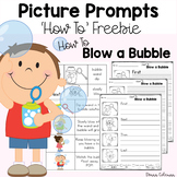 How To Blow a Bubble {Freebie}