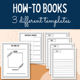 "How To" Books - Procedural Writing Templates