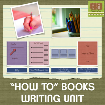 Preview of "How To" Books Writing Paper Using Self- Reflection Checklists