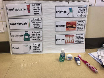 Preview of How To Care For Your Teeth Writing/Sorting Activities DIGITAL & PRINTABLE