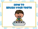 How To Brush Your Teeth Sequencing Activity