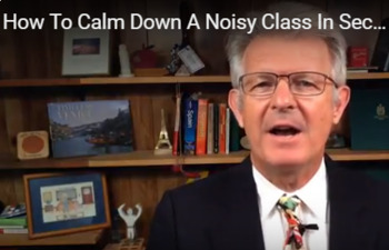 Preview of How To Calm Down A Noisy Class In Seconds