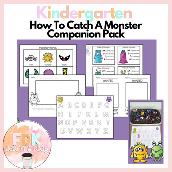 How To Catch A Monster Kindergarten Companion by FDK Learn and Play