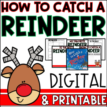 How To Catch A Reindeer DIGITAL & PRINTABLE by Lashes and Littles