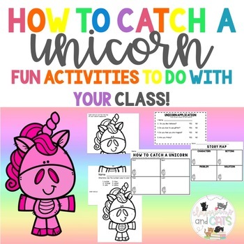 Preview of How To Catch A Unicorn Activities