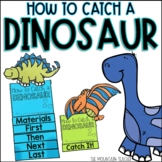 How To Catch a Dinosaur Writing Template and Bulletin Board Craft