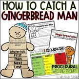 How To Catch a Gingerbread Man Craft and Writing Prompt wi