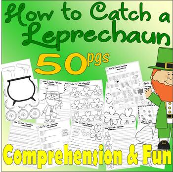 Preview of How To Catch a Leprechaun Reading Comprehension Book Companion St Patrick's Day