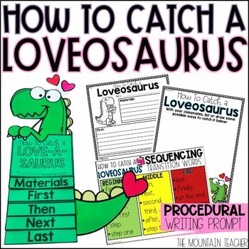 Preview of How To Catch a Loveosaurus Valentines Day Activity