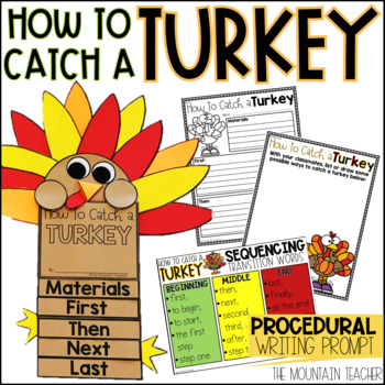 How To Catch a Turkey | Thanksgiving Writing Template and Activity