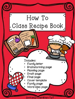 Recipe Book Cover Worksheets Teaching Resources Tpt