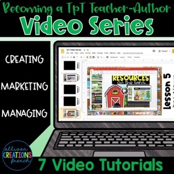 Preview of How To Create Teaching Products and Sell on TpT - Digital & Print