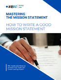 Mastering the Mission Statement: How to Write a Good Missi