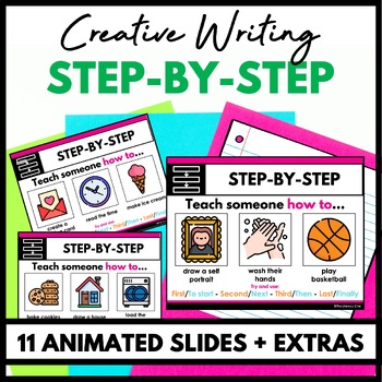 Preview of How To Procedural Writing Prompts for 2nd 3rd 4th & 5th Grade Creative Writing