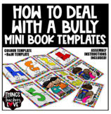 How To Deal With A Bully Mini Books, Mini Zines, Full Colo