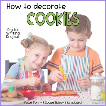 Preview of How To Decorate Cookies Digital Writing Activity