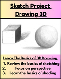 How To Draw 3D Objects - Sketch/Drawing Projects