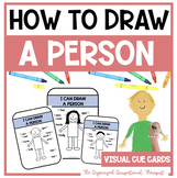 Self-Portrait Visual Cue - How To Draw A Person