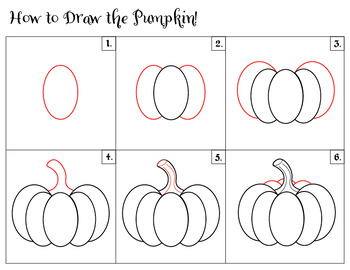 Preview of How To Draw A Pumpkin