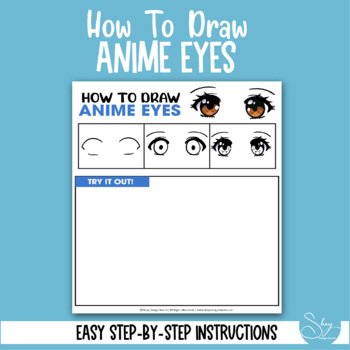 How to Draw Anime Eyes: Easy Step by Step Tutorial